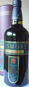 WHISKY LISMORE  Speyside 10 år single malt  0,7 liter 40 pct